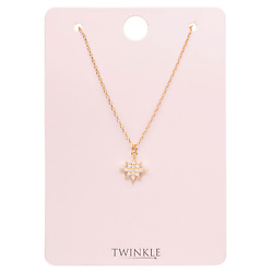 Цепочка с кулоном STAR AND CRYSTALS