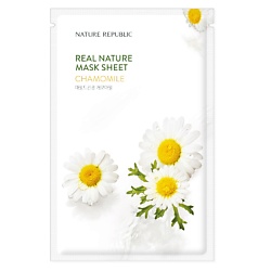 Маска для лица тканевая с экстрактом ромашки Mask Sheet Chamomile