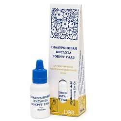 Гель для области вокруг глаз Гиалуроновая кислота L'Or Hyaluronic Acid Moisturizing Eye Gel