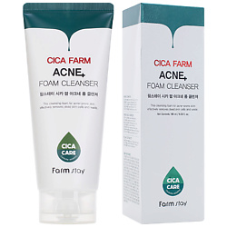 Пенка для умывания очищающая с центеллой азиатской Cica Farm Acne Foam Cleanser