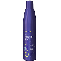 Шампунь Чистый цвет для холодных оттенков блонд Curex Color Intense