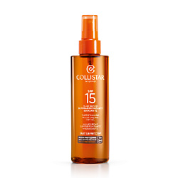 Масло сухое для интенсивного загара для лица-тела-волос SPF15 Supertanning Moisturizing Dry Oil