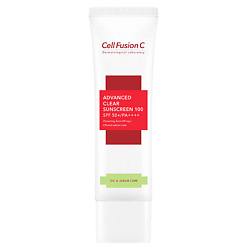 Крем солнцезащитный 100 SPF50+ PA++++ для проблемной кожи Advanced Clear Sunscreen