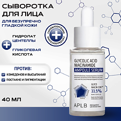 Сыворотка с гликолевой кислотой и ниацинамидом Glycolic Acid Niacinamide Ampoule Serum