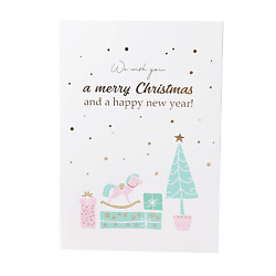 Открытка «We wish you a merry Christmas»