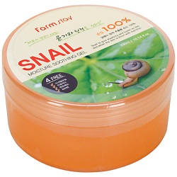 Гель для лица Увлажняющий успокаивающий с муцином улитки Snail Moisture Soothing Gel