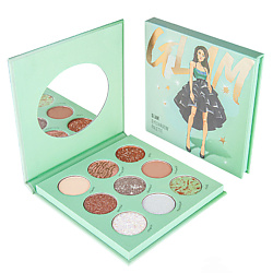 Палетка для макияжа глаз "GLAM" EYESHADOWS PALETTE