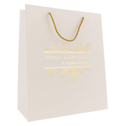 SOPHISTICATED Подарочный пакет Merry Christmas White