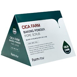Скраб для лица для очищения пор с центеллой азиатской Cica Farm Baking Powder Pore Scrub