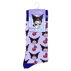 Носки женские фиолетовые KUROMI #cuteadventure