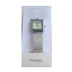 Наручные часы с японским механизмом, модель: "Square Metal" марки TWINKLE