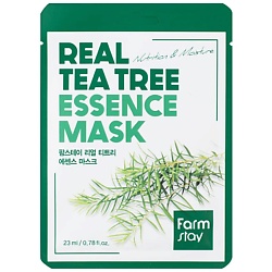 Маска для лица тканевая с экстрактом чайного дерева Real Tea Tree Essence Mask