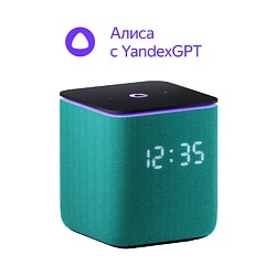 Яндекс Станция Миди с Алисой на YaGPT, изумрудный, Zigbee, 24 Вт