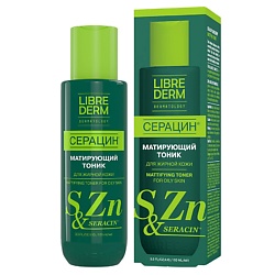 Тоник для лица матирующий Seracin Mattifying Toner for Oily Skin