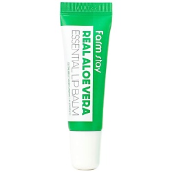 Бальзам для губ с алоэ Real Aloe Vera Essential Lip Balm