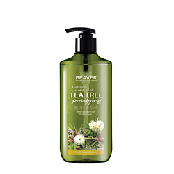 Успокаивающий гель для душа Tea Tree purifying с экстрактом Австралийского Чайного дерева