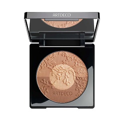 Пудра компактная трехцветная бронзирующая Bronzing Powder