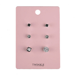 Серьги Square Set