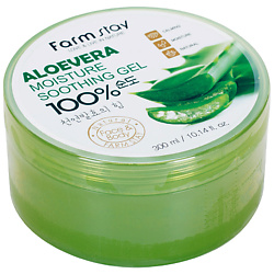 Увлажняющий успокаивающий гель с экстрактом алоэ вера Aloevera Moisture Soothing Gel
