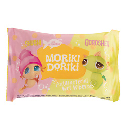 САЛФЕТКИ АНТИБАКТЕРИАЛЬНЫЕ SHUSHI & GOROSHEK