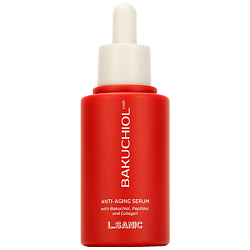 Сыворотка антивозрастная омолаживающая с бакучиолом, пептидами и коллагеном