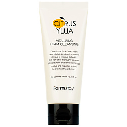 Пенка для умывания освежающая очищающая с экстрактом юдзу Citrus Yuja Vitalizing Foam Cleansing