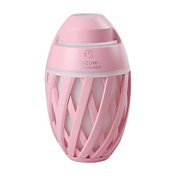 Увлажнитель воздуха MIZUHI DRAGON EGG с подсветкой, цвет розовый