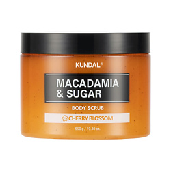 Скраб для тела Цветок вишни Macadamia & Sugar Body Scrub