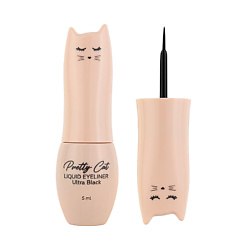 Подводка жидкая ультрачёрная PRETTY CAT