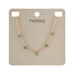Ожерелье GOLD AND GREEN