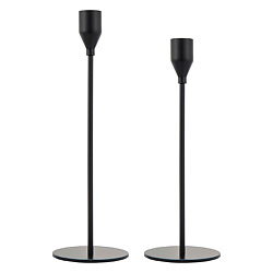 Подсвечники черные