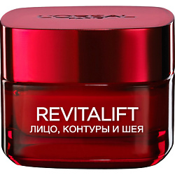 Антивозрастной крем против морщин для лица, контуров и шеи Revitalift