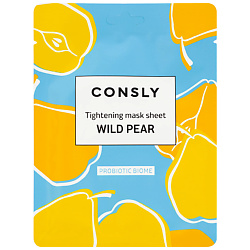 Тканевая маска с экстрактом дикой груши для комбинированной, проблемной и жирной кожи Probiotic Biome