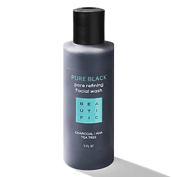 Гель для умывания глубокоочищающий, с бамбуковым углем и чайным деревом Pure Black