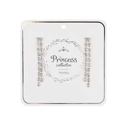 PRINCESS COLLECTION Серьги Double Line