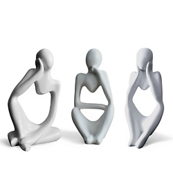 3 фигурки из Pinterest