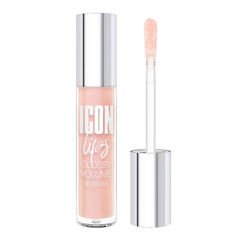 LUXVISAGE Блеск для губ Icon Lips Glossy Volume, № 505 Ice Beige, 3,4 г ...