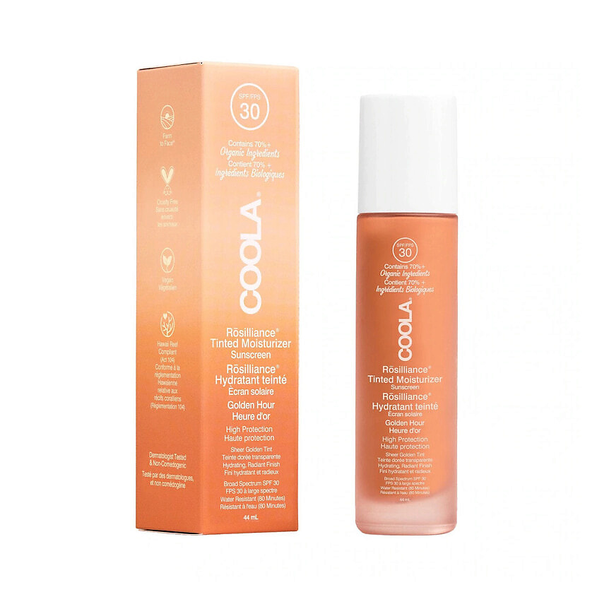COOLA Солнцезащитный BB-крем для лица Rosilliance Tinted Moisturizer ...