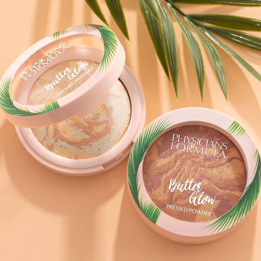 фото Physicians formula пудра для лица с эффектом свечения murumuru butter glow pressed powder