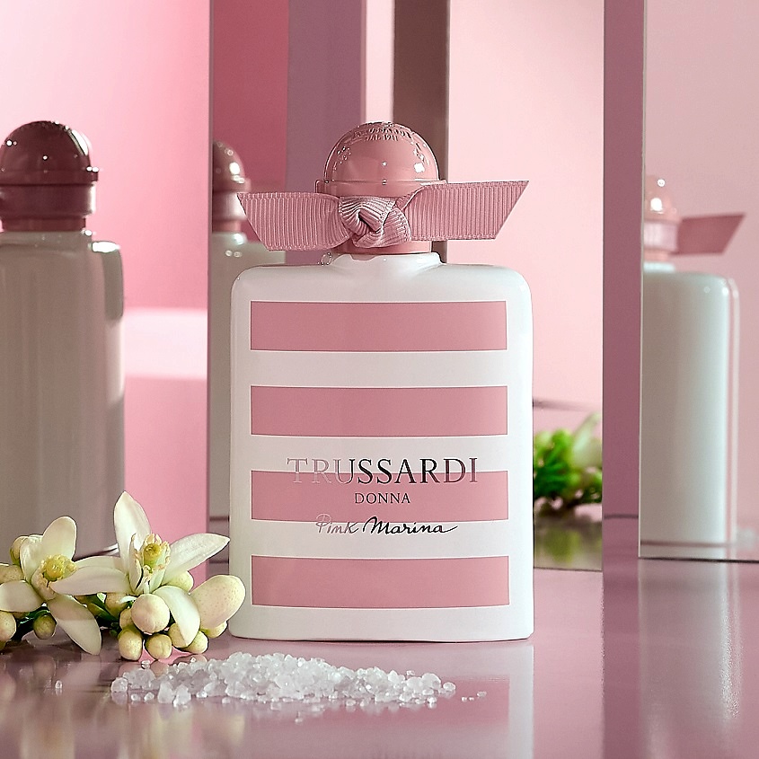 TRUSSARDI Donna Pink Marina, Туалетная вода, спрей 50 мл купить по