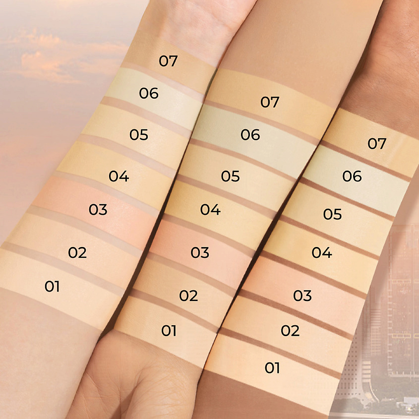 FOCALLURE Консилер с кистью Soft Matte Complete Concealer – фото 5