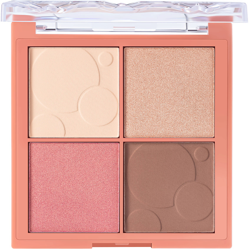 STELLARY Палетка для контуринга Contouring palette Sparkling wine collection – фото 3