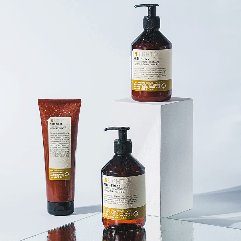 

INSIGHT PROFESSIONAL Кондиционер для дисциплины непослушных и вьющихся волос ANTI-FRIZZ 100, Кондиционер для дисциплины непослушных и вьющихся волос ANTI-FRIZZ