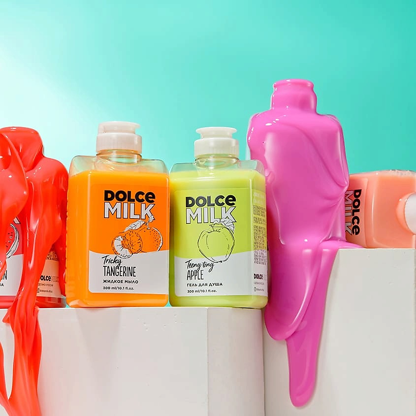 DOLCE MILK Гель для душа «Клубничное печенье без преувеличенья» – фото 2