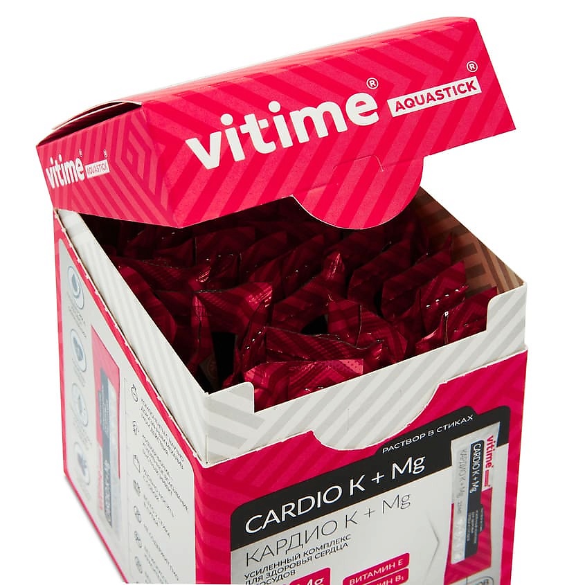VITIME Aquastick Cardio K+Mg Аквастик Кардио Калий + Магний – фото 4