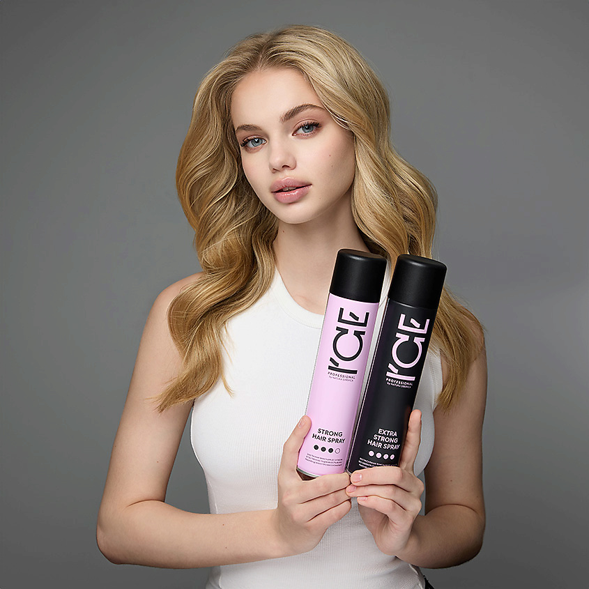 ICE by NATURA SIBERICA Лак для волос экстрасильной фиксации Extra Strong Hair Spray – фото 8