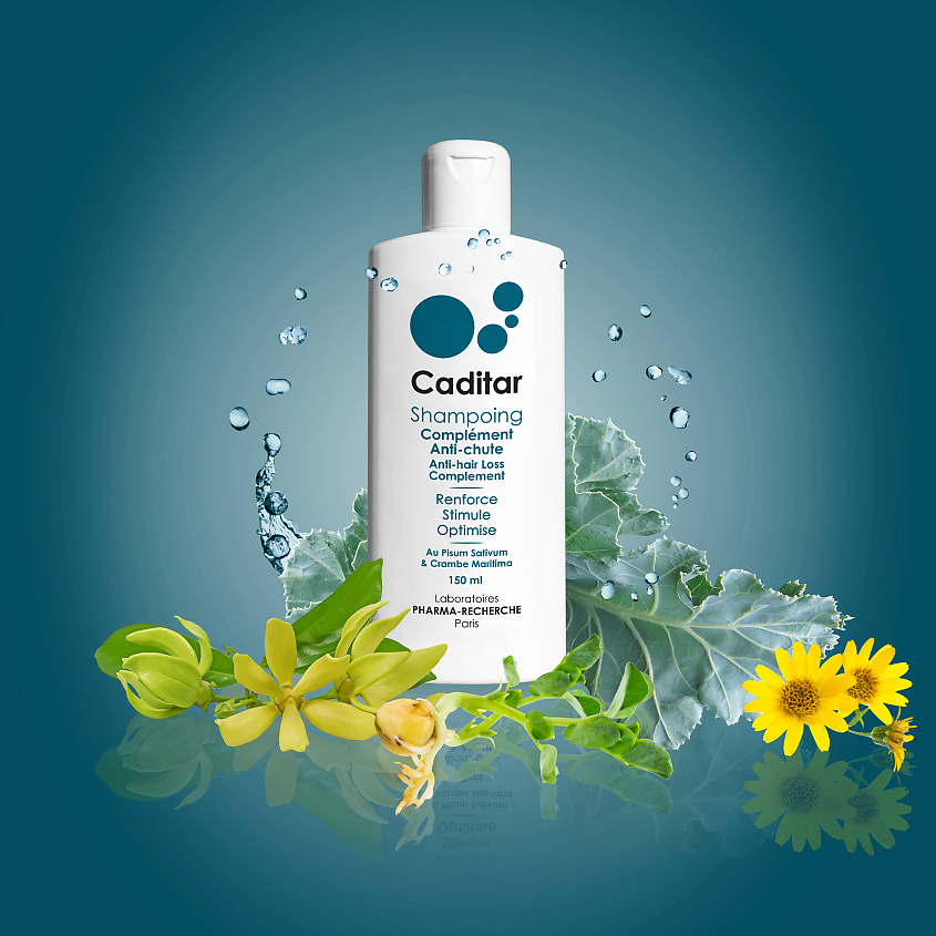 CADITAR Шампунь для волос против выпадения Anti-Hair Loss Complement – фото 3