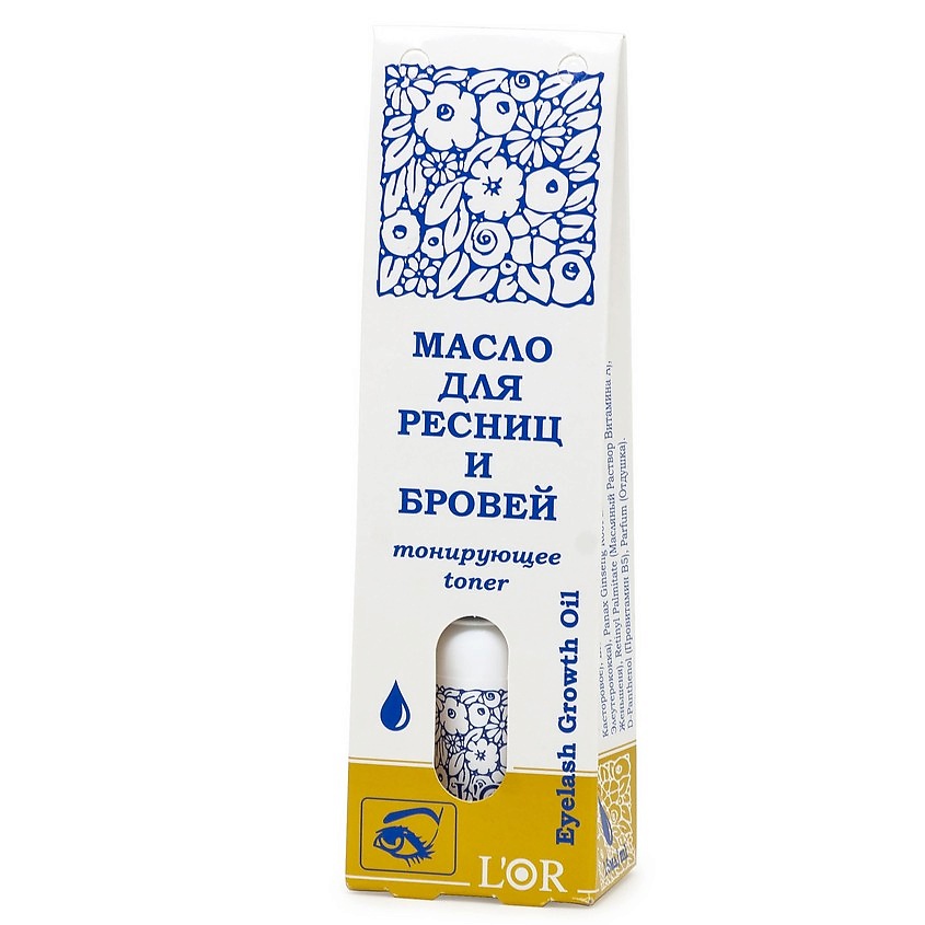 DNC Масло для ресниц и бровей тонирующее L'Or Eyelash Growth Oil – фото 3