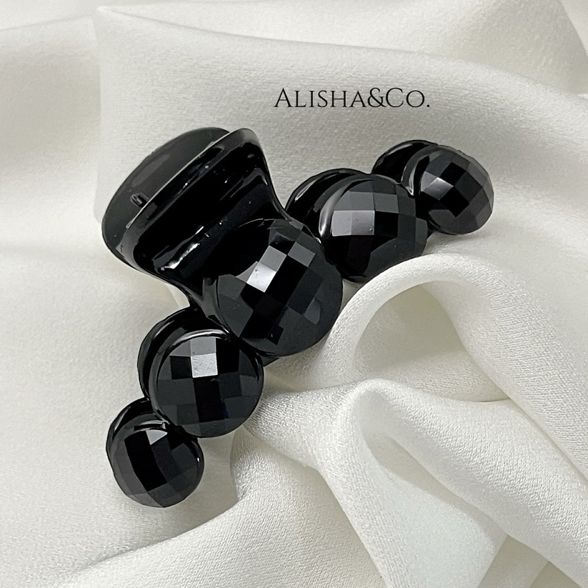 Изображение товара Крабик для волос ALISHA&CO. Black Sapphire - стильный аксессуар для женщин