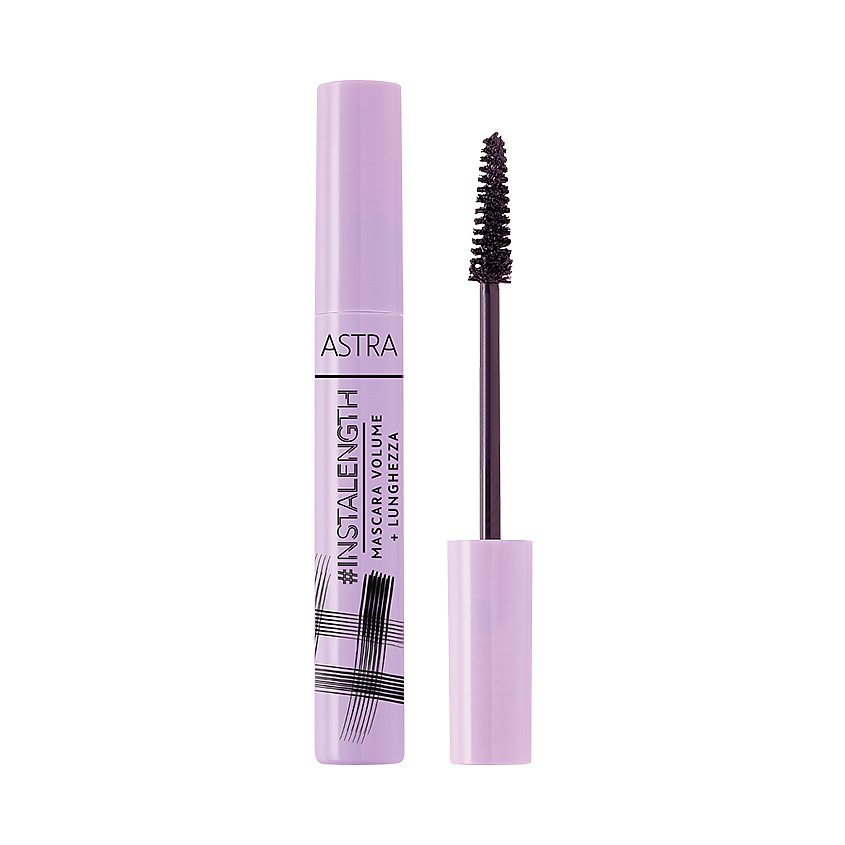 Изображение товара ASTRA Тушь для ресниц Instalength mascara, Черный, 10 мл